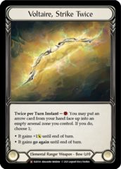 Voltaire, Strike Twice - Rainbow Foil - Unlimited Edition