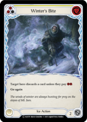 Winter's Bite (Blue) - Rainbow Foil - Unlimited Edition