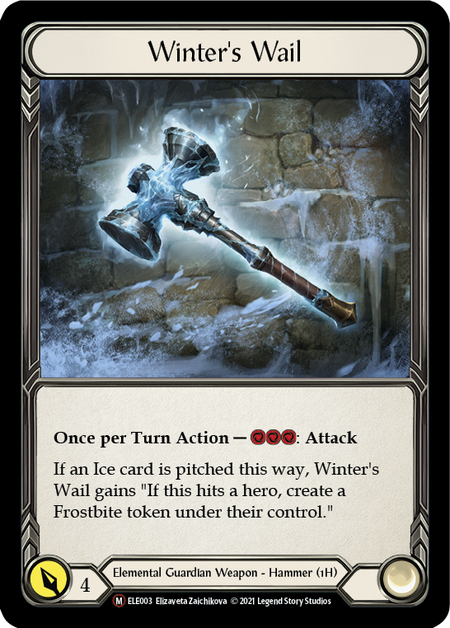 Winters Wail - Rainbow Foil - Unlimited Edition