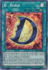 D - Force - BROL-EN009 - Secret Rare - 1st Edition