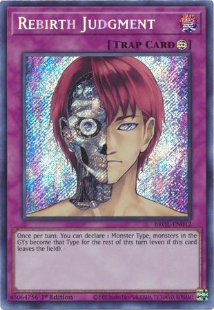Rebirth Judgment - BROL-EN012 - Secret Rare - 1st Edition