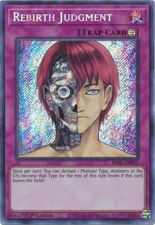 Rebirth Judgment - BROL-EN012 - Secret Rare - 1st Edition