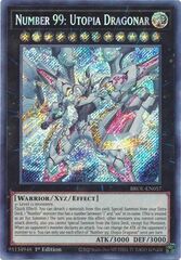 Number 99: Utopia Dragonar - BROL-EN057 - Secret Rare - 1st Edition