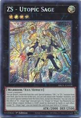 ZS - Utopic Sage - BROL-EN058 - Secret Rare - 1st Edition