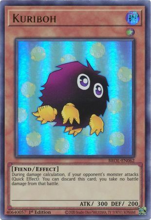 Kuriboh - BROL-EN062 - Ultra Rare - 1st Edition