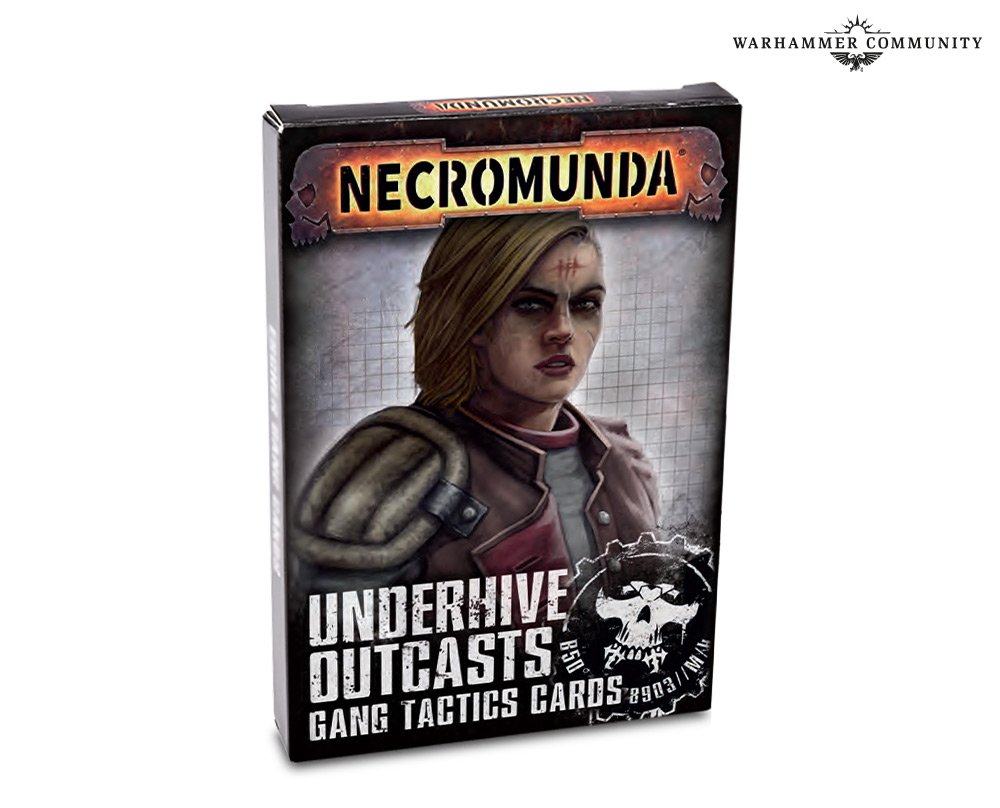 Necromunda: Underhive Outcasts Gang Tactics Cards