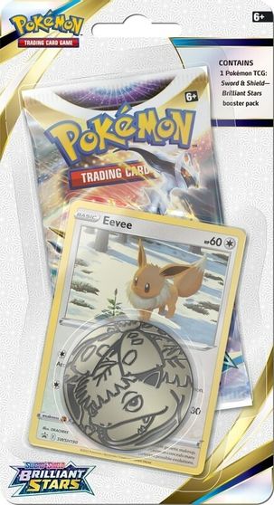 Sword & Shield - Brilliant Stars Single Pack Blister - Eevee