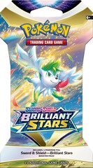 [DEPRECATED] Sword & Shield - Brilliant Stars Sleeved Booster Pack - Shaymin VSTAR