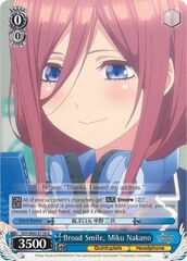 Broad Smile, Miku Nakano - 5HY/W83-E118 - U