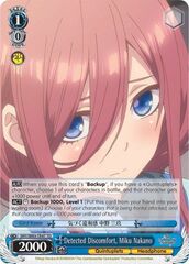 Detected Discomfort, Miku Nakano - 5HY/W83-TE47 - TD