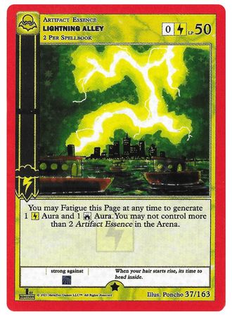 Lightning Alley 37/163 - Holo - 1st Edition