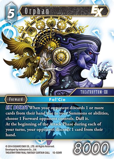 Orphan EX - 15-024R