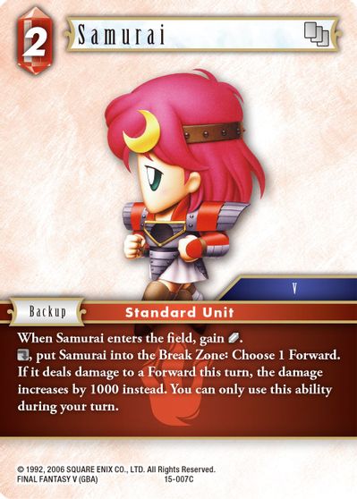 Samurai - 15-007C