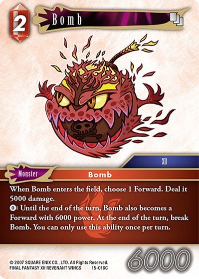 Bomb - 15-016C - Foil