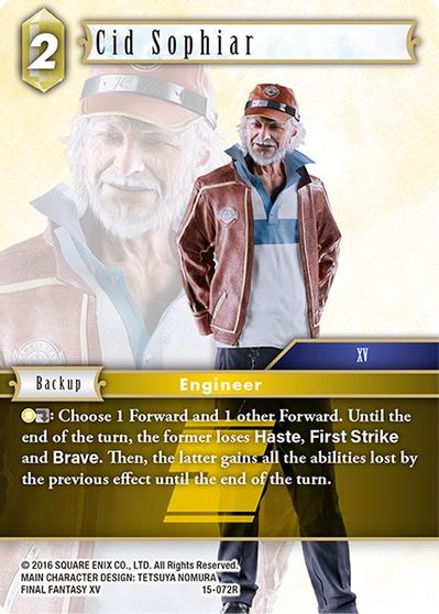 Cid Sophiar - 15-072R - Foil