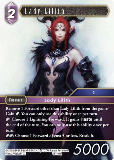 Lady Lilith - 15-104L - Foil