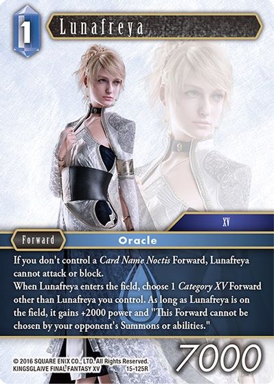 Lunafreya - 15-125R - Foil