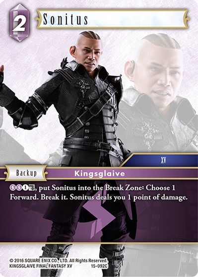 Sonitus - 15-092C - Foil