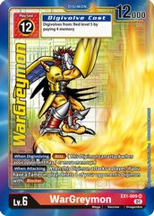 WarGreymon - EX1-009 - SR - Alternative Art