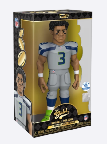 12 Russell Wilson (Grey Uniform) - Seahawks