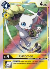 Gatomon - P-006 - P - Rainbow Foil