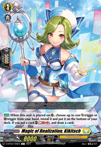 Magic of Realization, Kikitsch - D-BT03/100EN - C