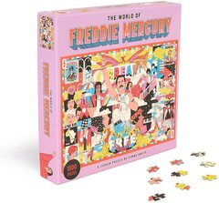 The World of Freddie Mercury 1000 Piece Puzzle: A Jigsaw Puzzle