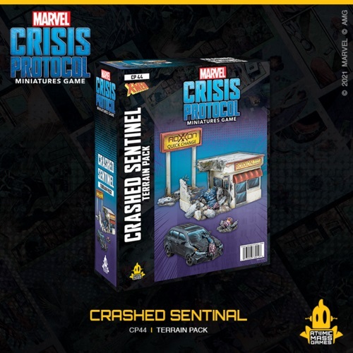 Marvel Crisis Protocol Terrain - Crashed Sentinel