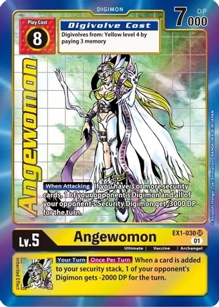 Angewomon - EX1-030 - SR - Alternative Art