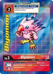 Biyomon - EX1-002 - C - Alternative Art