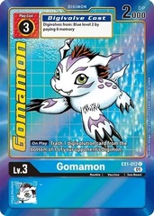 Gomamon - EX1-012 - C - Alternative Art