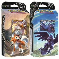 V Battle Deck - Lycanroc V and Corviknight V (Set of 2)