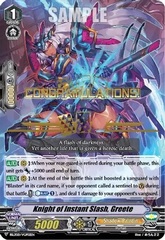 Knight of Instant Slash, Greete (Hot Stamped) - BSL2021/VGP02EN - PR