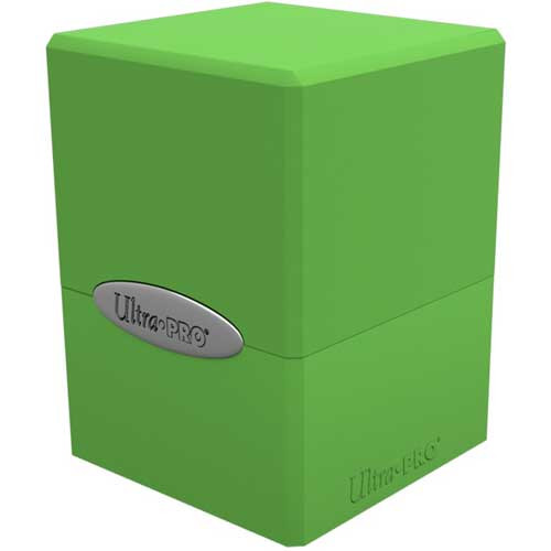 Ultra Pro Satin Cube Deck Box - Lime Green