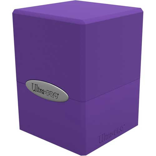 Ultra Pro Deck Box: Royal Purple Satin Cube