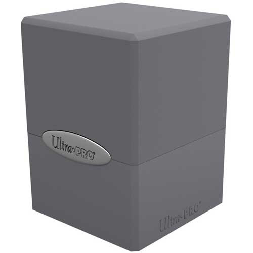 Ultra Pro Deck Box: Smoke Grey Satin Cube