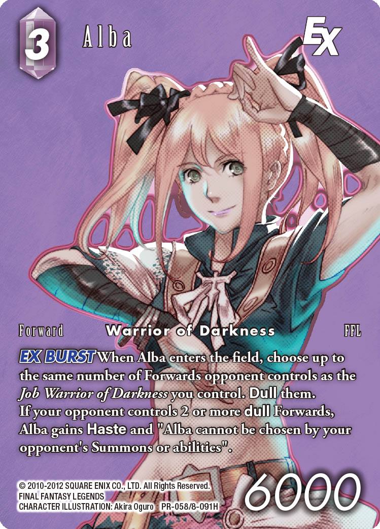Alba EX - PR-058/8-091H - Foil - Full Art