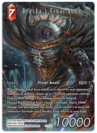 Braskas Final Aeon - PR-084/11-015L - Foil - Full Art
