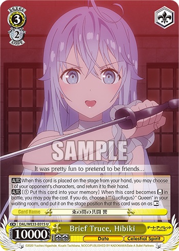 Brief Truce, Hibiki - DAL/WE33-E015 - U