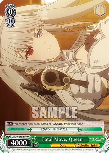 Fatal Move, Queen - DAL/WE33-E040 - C - Parallel Foil
