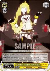 Yang: Warm Welcome - RWBY/WX03-011 - U