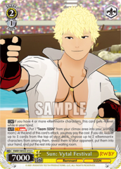 Sun: Vytal Festival - RWBY/WX03-015 - C