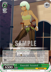 Emerald: Scouted - RWBY/WX03-035 - C