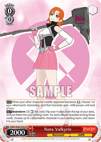 Nora Valkyrie - RWBY/WX03-042S - SR