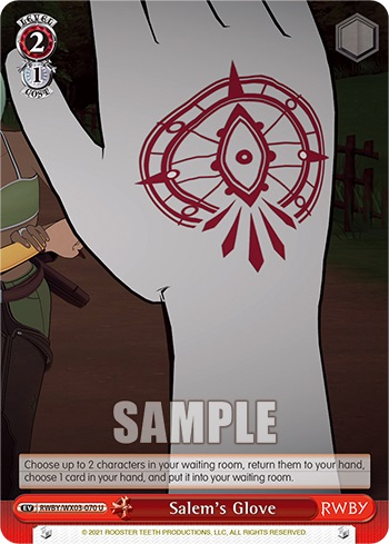 Salems Glove - RWBY/WX03-070 - U