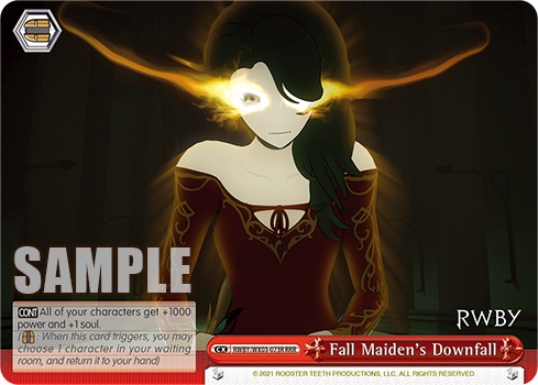 Fall Maidens Downfall - RWBY/WX03-073R - RRR