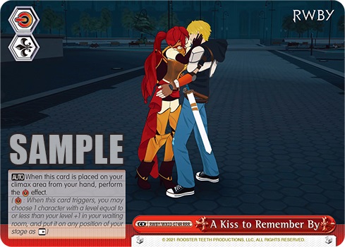 A Kiss to Remember By - RWBY/WX03-074R - RRR