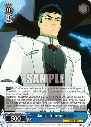James Ironwood - RWBY/WX03-079 - R