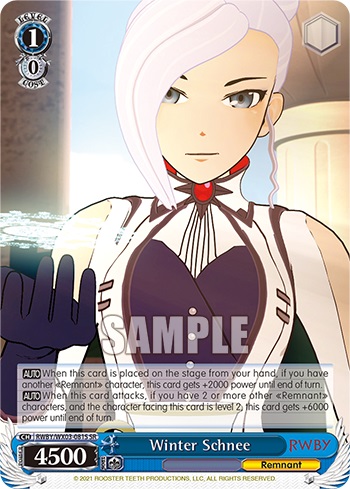 Winter Schnee - RWBY/WX03-081S - SR