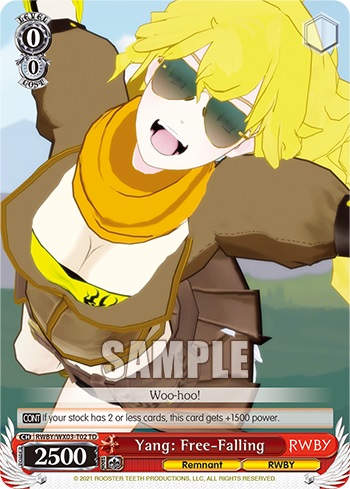 Yang: Free-Falling - RWBY/WX03-T02 - TD